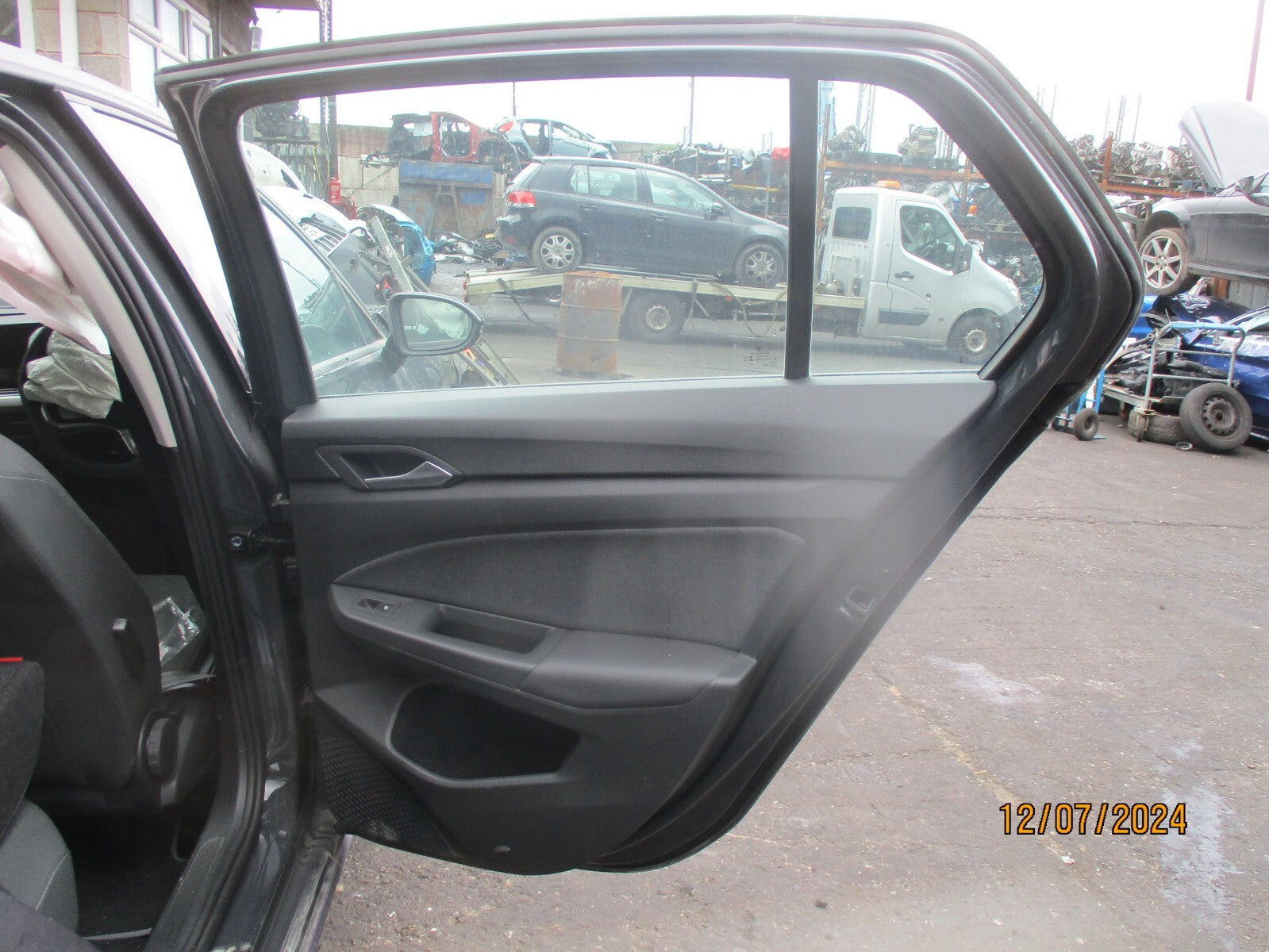 2023 VW VOLKSWAGEN GOLF MK8 HATCHBACK OSR DRIVER SIDE REAR DOOR CARD PANEL