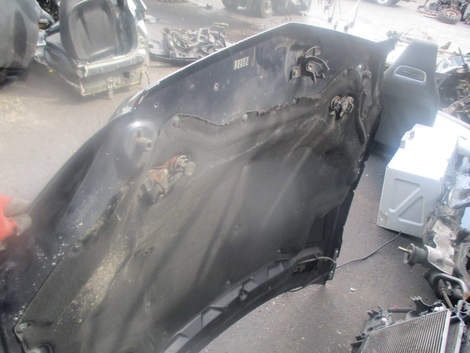 2008 MERCEDES BENZ CLC C203 FRONT BONNET PANEL BLUE C359