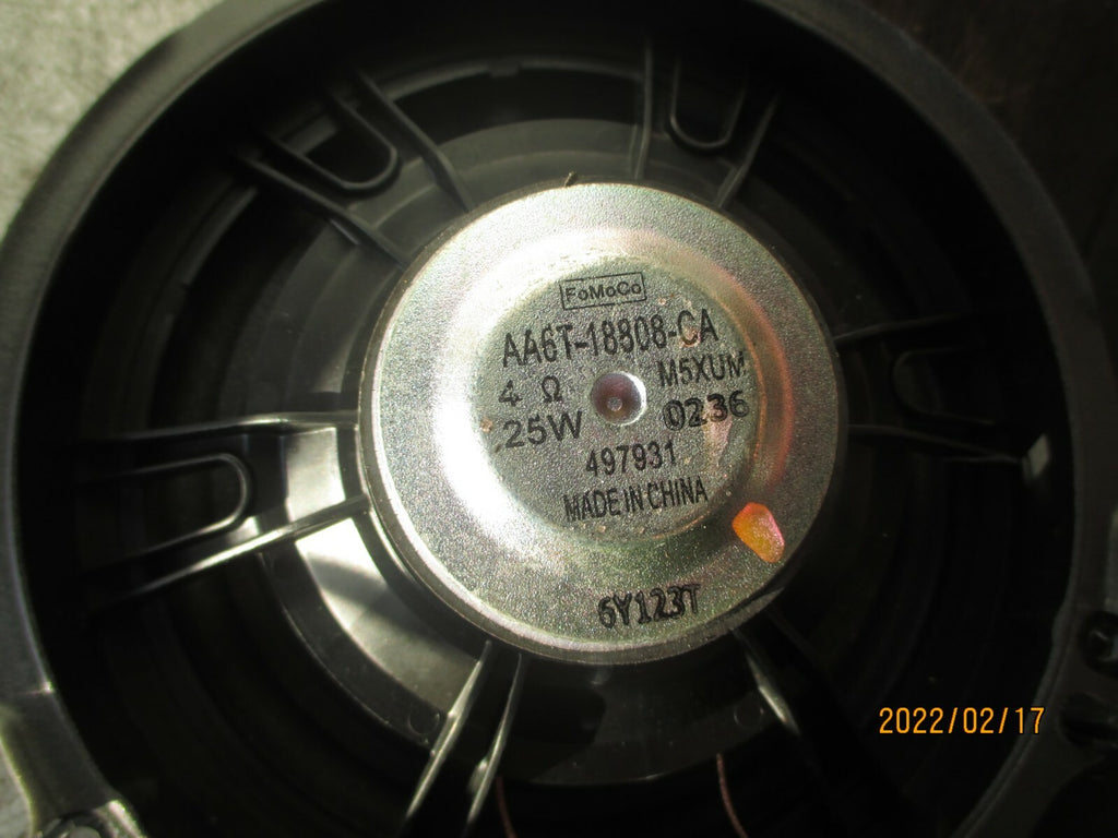 FORD ECOSPORT 2016 NSR PASSENGER SIDE REAR SPEAKER AA6T18808CA