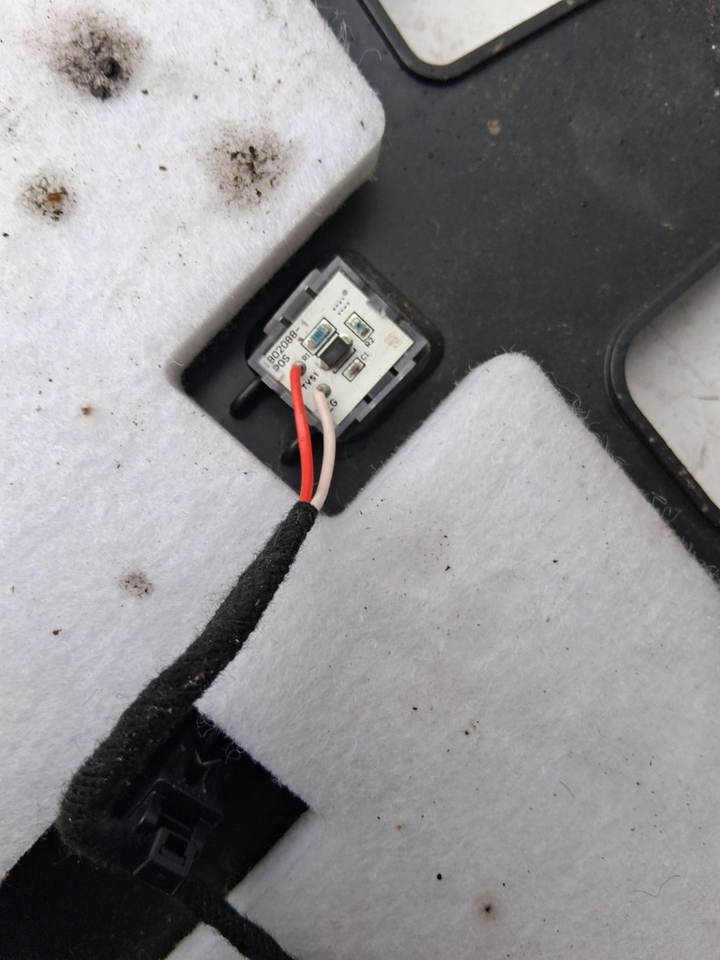 2022 ALFA STELVIO Q4 OSF DASHBOARD FRAME WITH AMBIENT LED LIGHT WIRE 50549790
