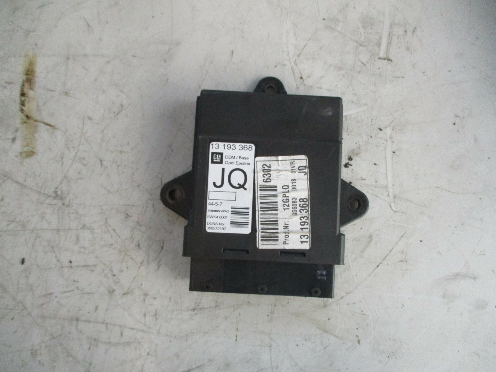 VAUXHALL VECTRA C MK2 CENTRAL DOOR LOCK CONTROL MODULE ECU 13193368
