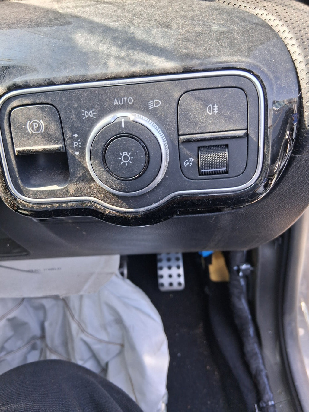 2023 MERCEDES CLA C118 HEADLIGHT ADJUSTER CONTROL HANDBRAKE PARKING BUTTON