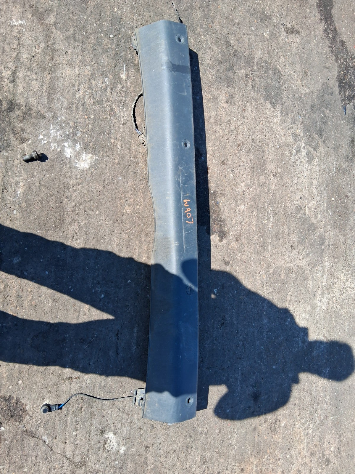 2021 MERCEDES BENZ W907 SPRINTER REAR CENTER MIDDLE BUMPER REAR BUMPER
