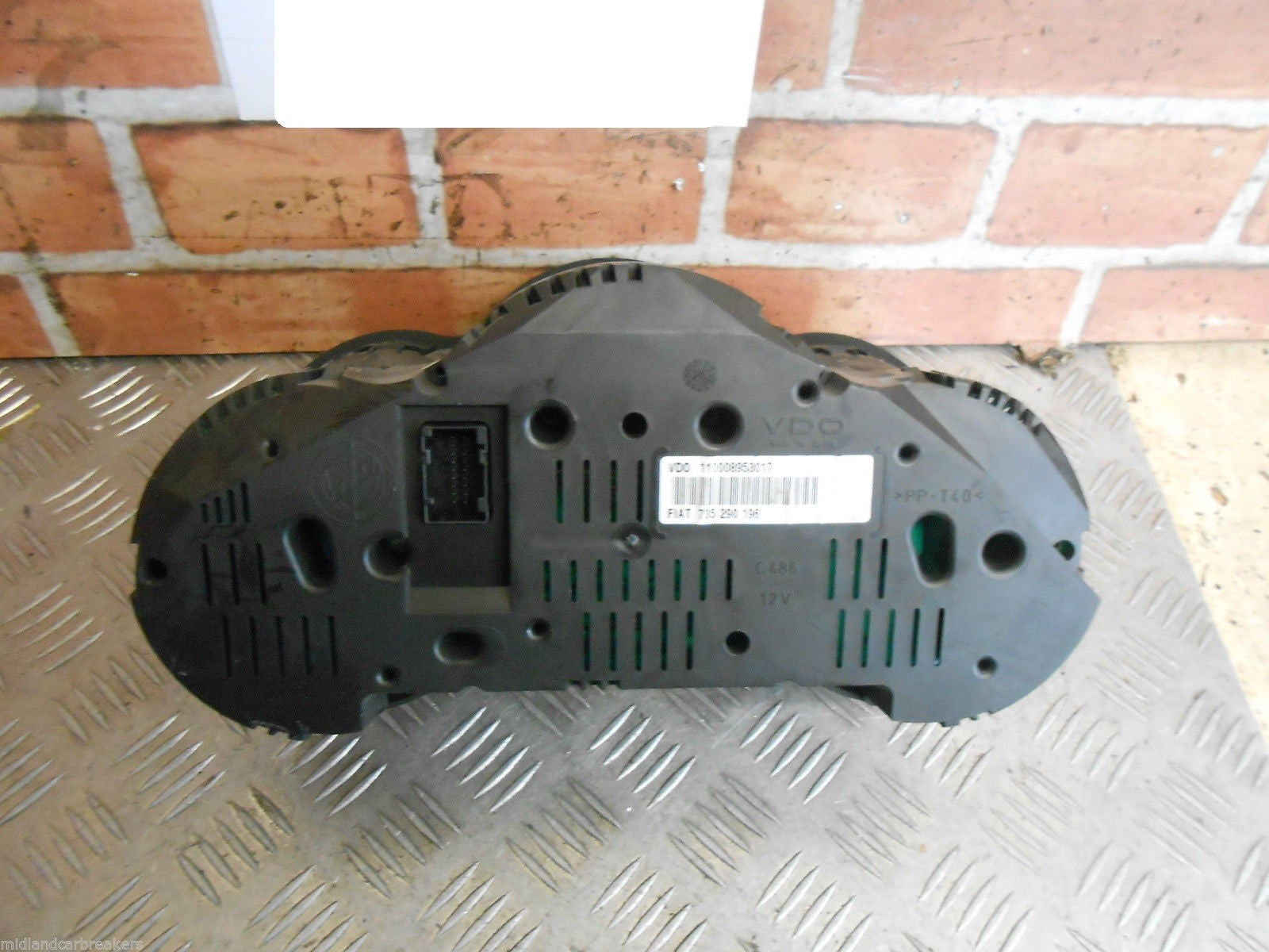 ALFA ROMEO 147 2006 2.0 16V SPEEDO CLOCKS INSTRUMENT CLUSTER DIALS 735290196