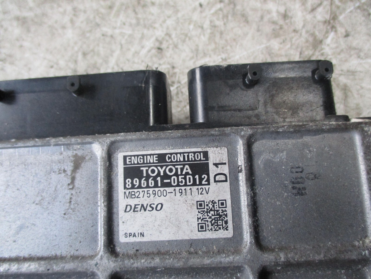 TOYOTA AVENSIS 2010 2.2 DIESEL ECU ENGINE CONTROL UNIT 8966105D12