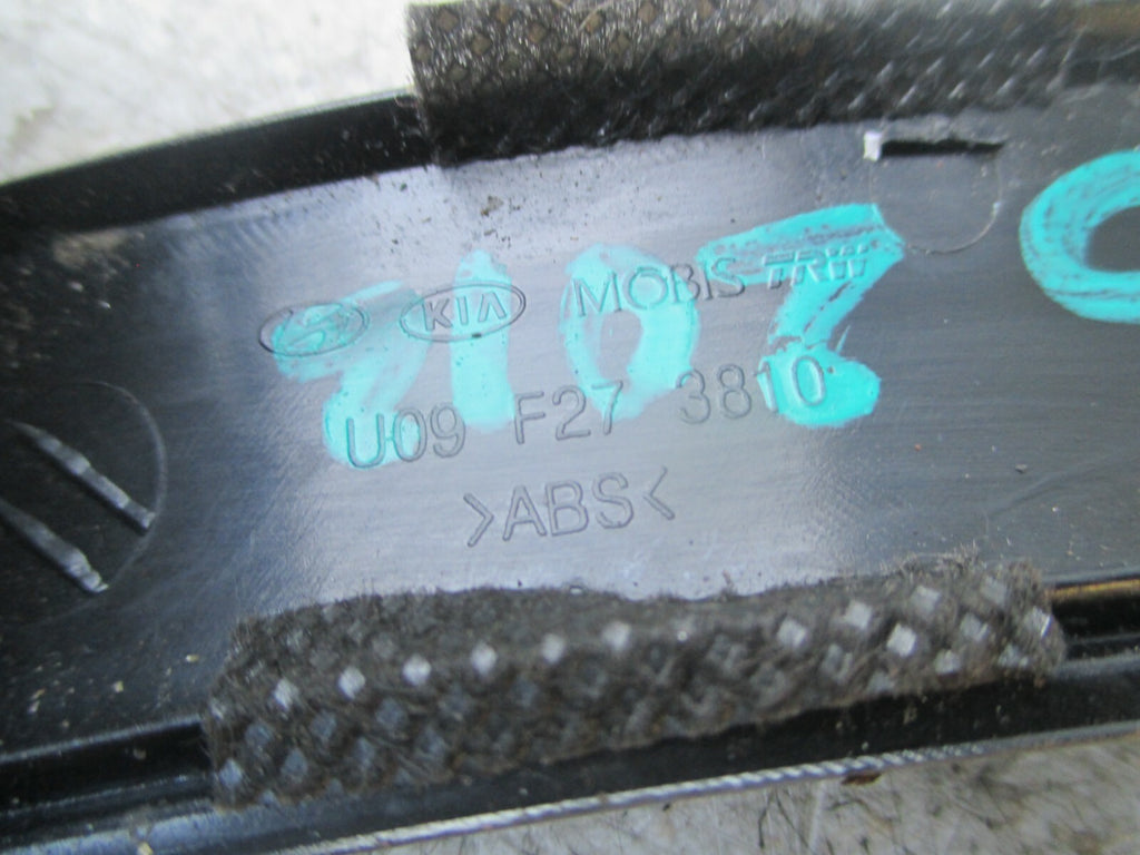 HYUNDAI I40 2012 RIGHT SIDE DASHBOARD MOULDING STRIP TRIM U09F273810