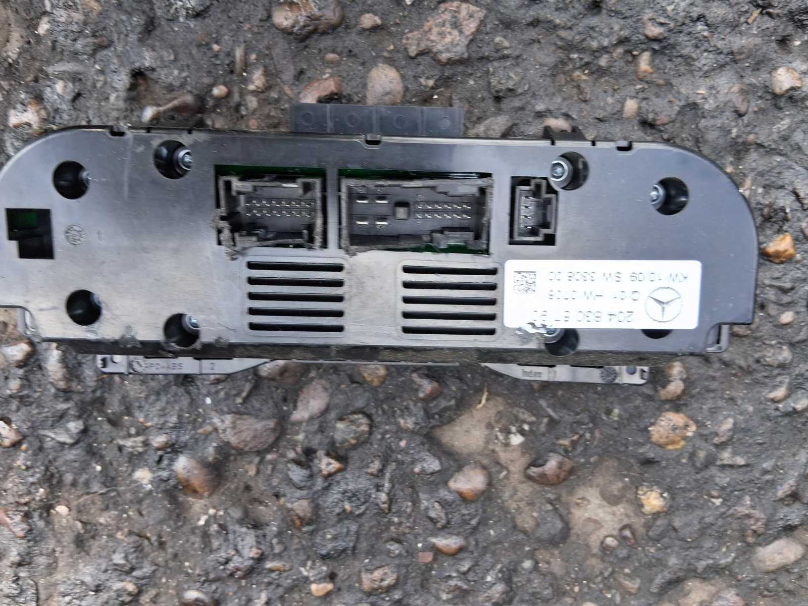 MERCEDES BENZ C CLASS 2009 W204 HEATER AC CLIMATE CONTROL SWITCH 2048305790