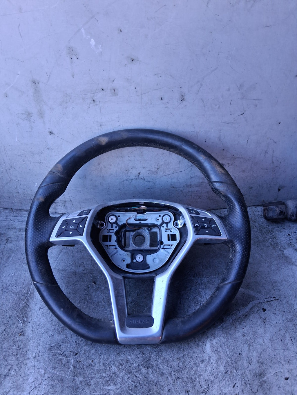 2015 MERCEDES C CLASS W204 MULTIFUNCTIONAL STEERING WHEEL 3070625