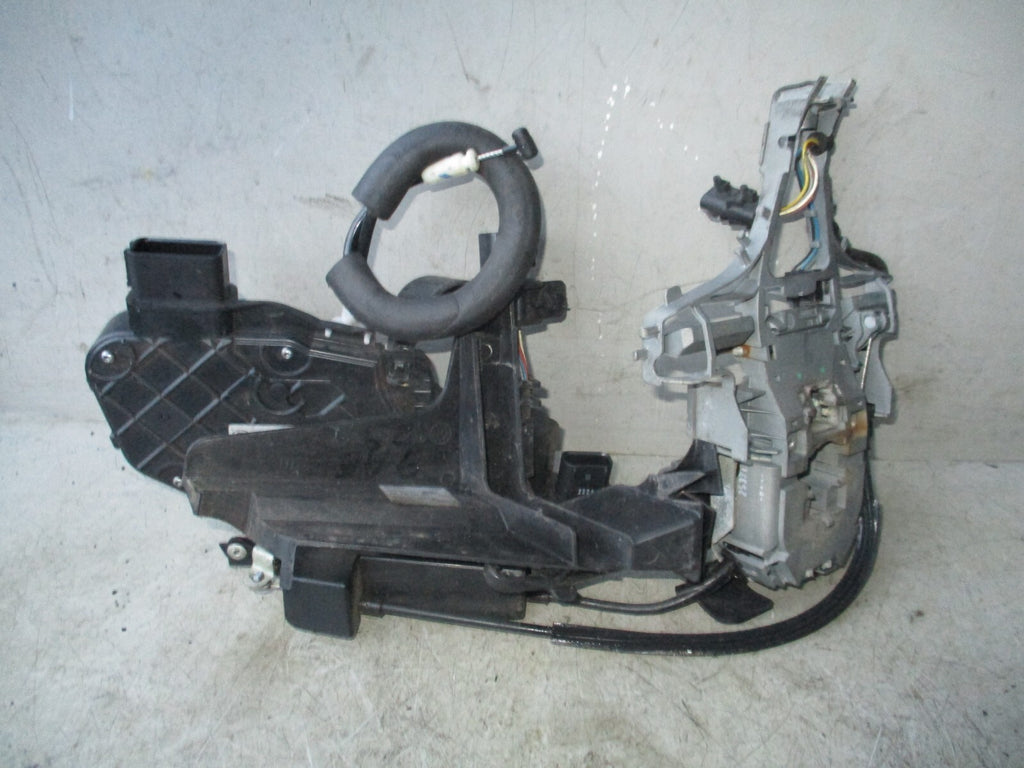 JAGUAR XF 2009 NSF PASSENGER SIDE FRONT DOOR LOCK MECHANISM 6W8A21813GD