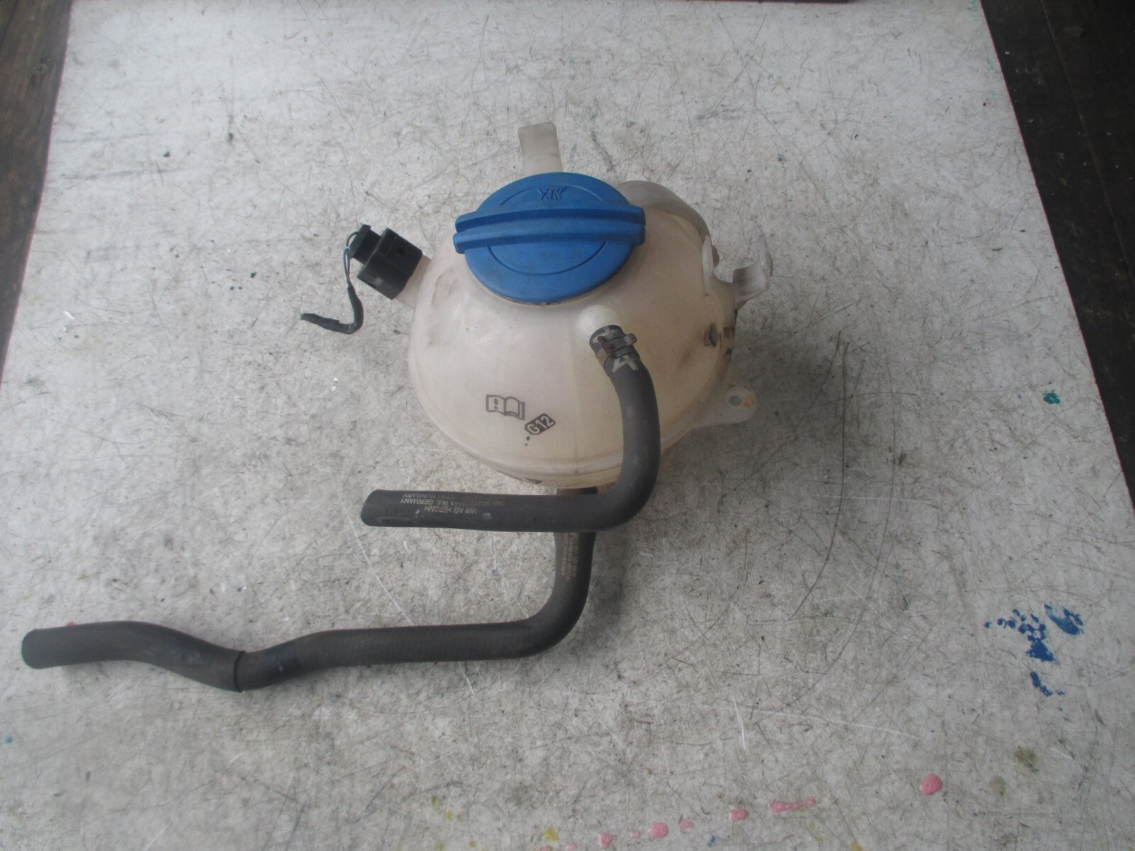 VW VOLKSWAGEN PASSAT B7 2012 COOLANT EXPANSION OVERFLOW BOTTLE 1N0121407A