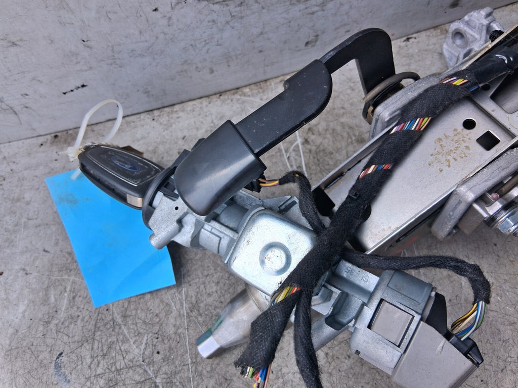 2013 FORD S MAX MK1 STEERING COLUMN & IGNITION BARREL WITH KEY 6G9N3C529