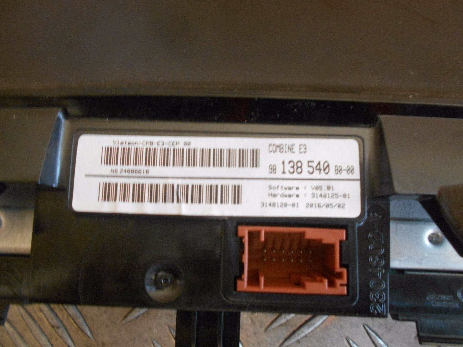 CITROEN CACTUS C4 2016 SPEEDOMETER INSTRUMENT CLUSTER DISPLAY 98 138 540 80 - 00