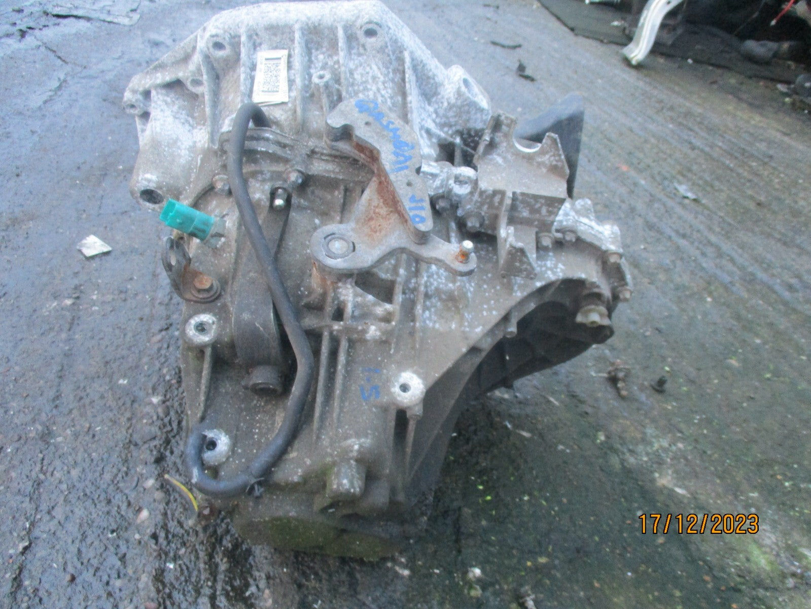 NISSAN QASHQAI J10 2009 1.5 DIESEL 6 SPEED MANUAL GEARBOX TL4113