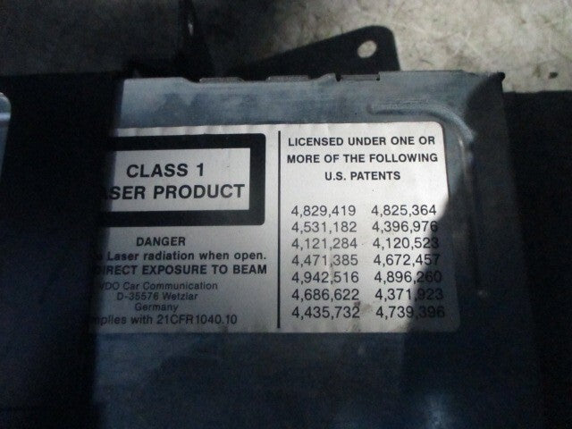 2002 BMW 3 SERIES RADIO CD PLAYER HEAD UNIT STEREO 6590-6920758