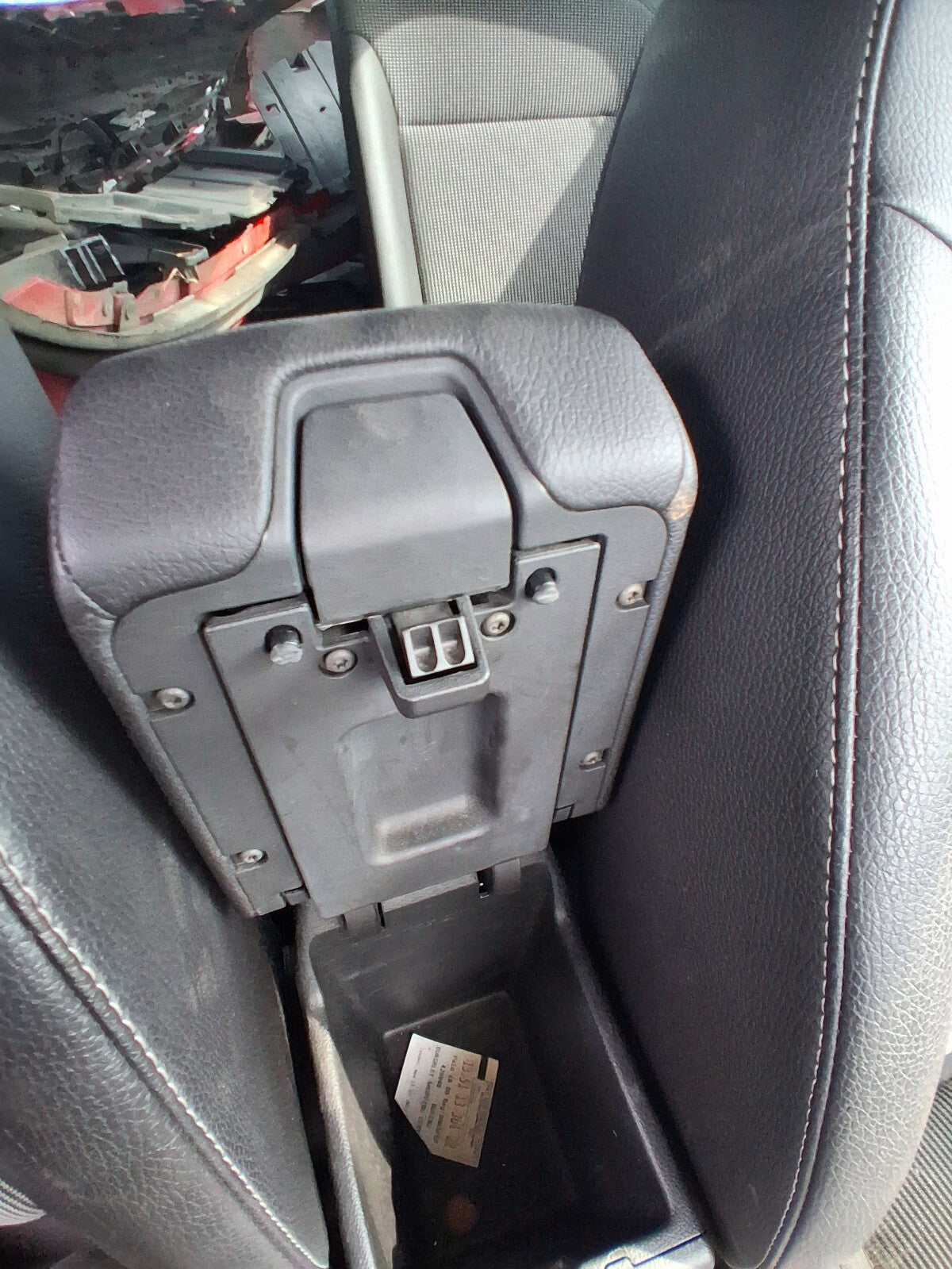 2015 VAUXHALL ASTRA J LEATHER CENTRE CONSOLE ARMREST ONLY