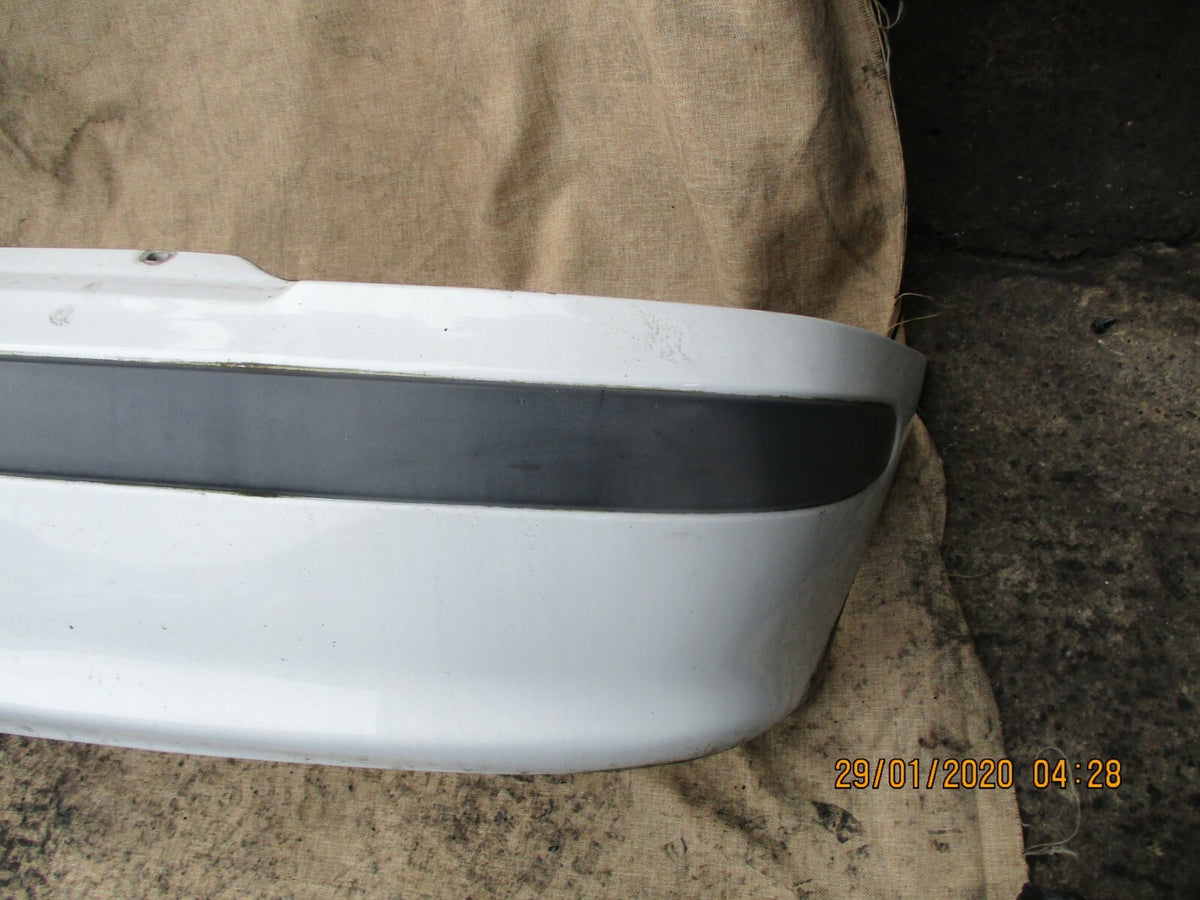 RENAULT MEGANE MK1 HATCHBACK 5 DOOR 1996 REAR BACK PLASTIC BUMPER IN WHITE