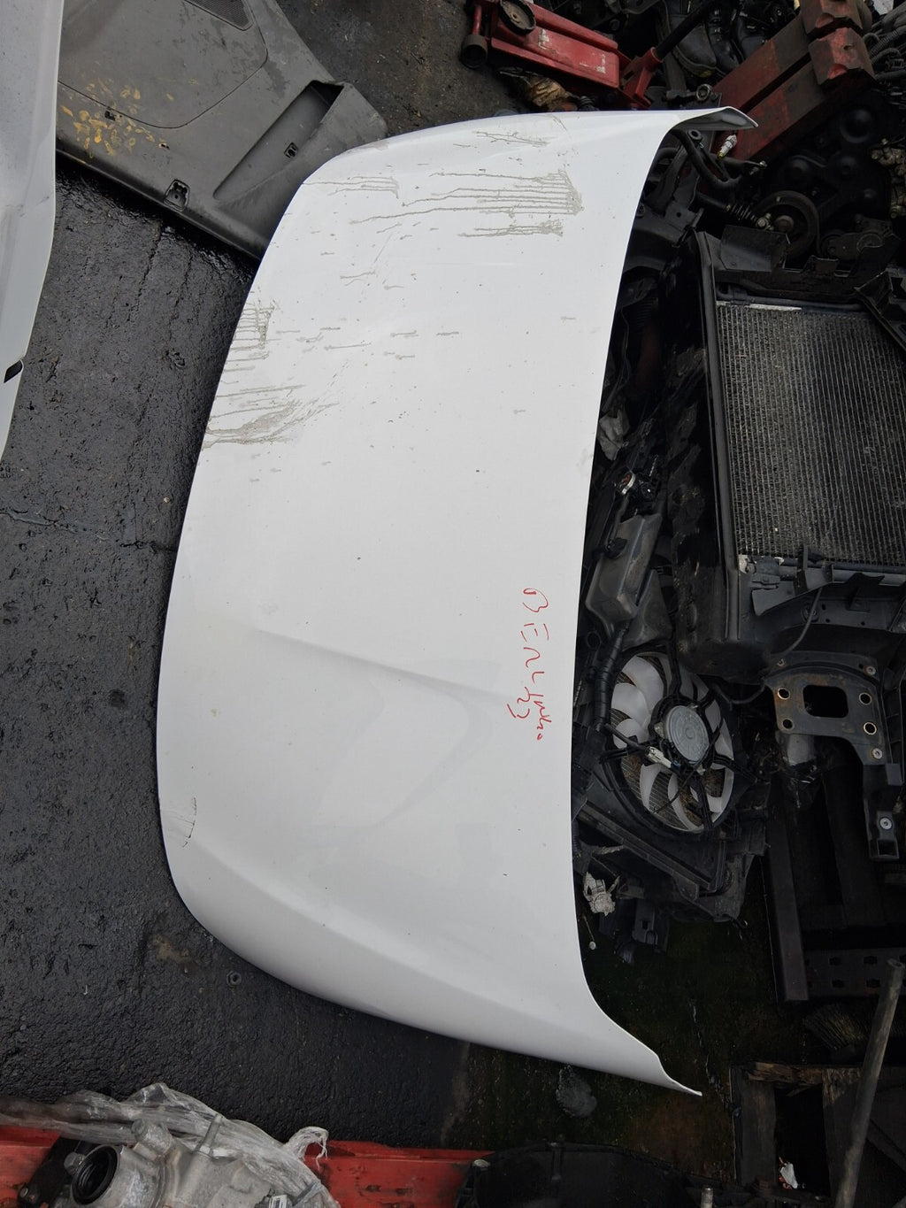 2023 CITROEN BERLINGO MK3 K9 FRONT BONNET HOOD WHITE