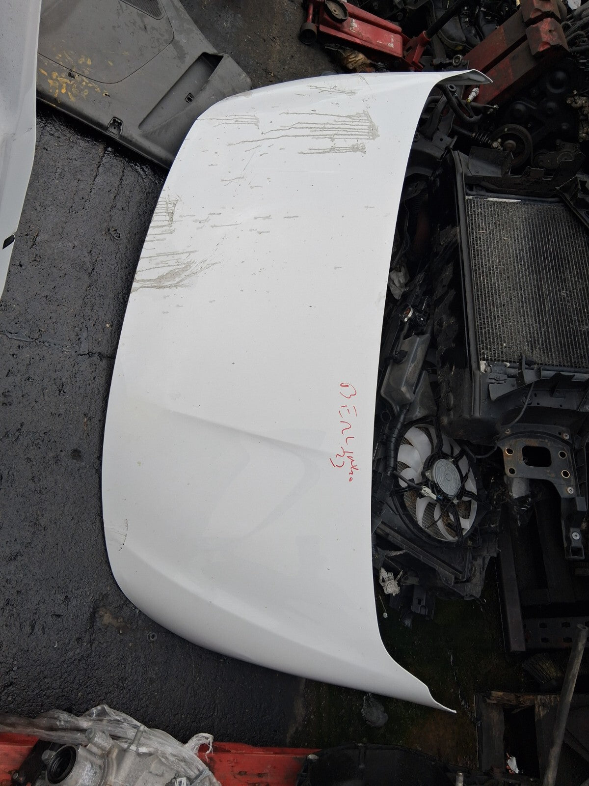 2023 CITROEN BERLINGO MK3 K9 FRONT BONNET HOOD WHITE
