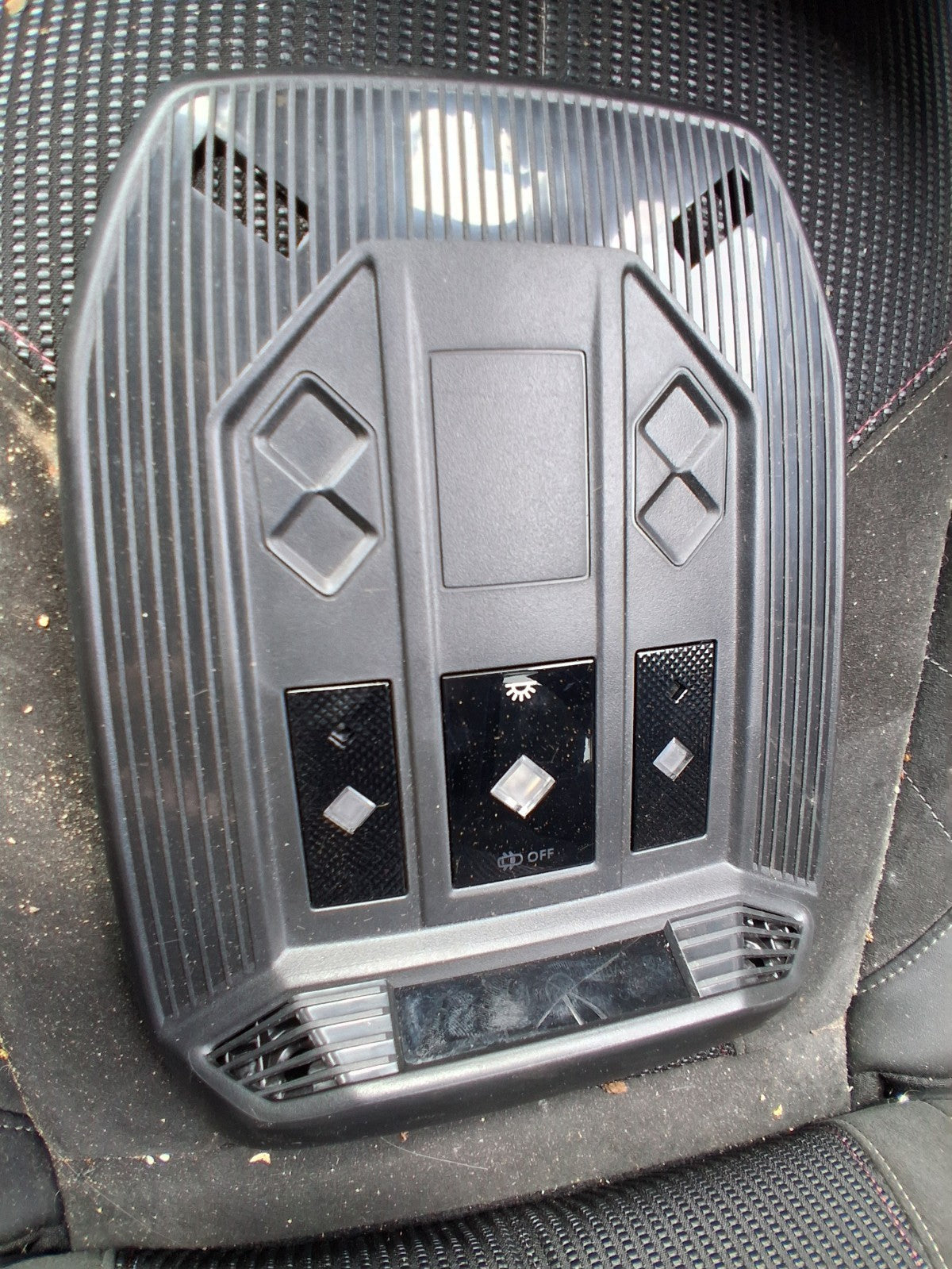 2023 DS DS 4 CROSSOVER FRONT INTERIOR ROOF READING LIGHT BLACK