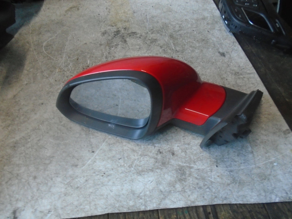 VAUXHALL INSIGNIA A MK1  2014 NSF FRONT PASSENGER WING MIRROR RED POWER FOLD