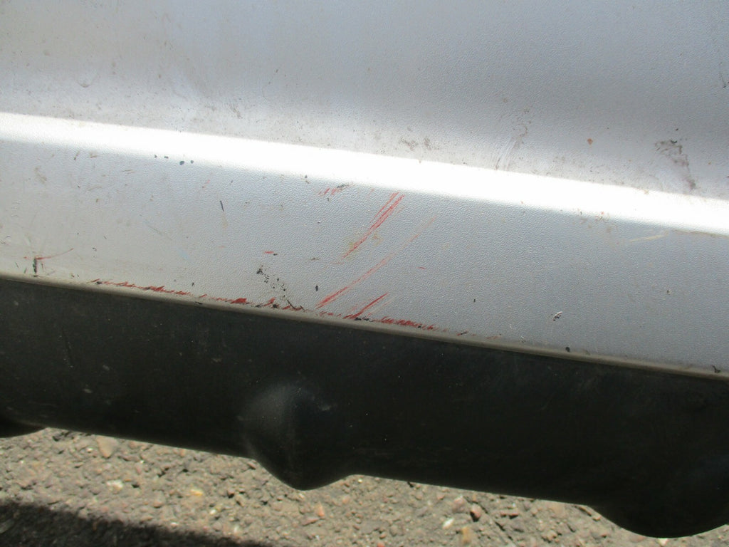 CHEVROLET MATIZ 2003 REAR BUMPER SILVER