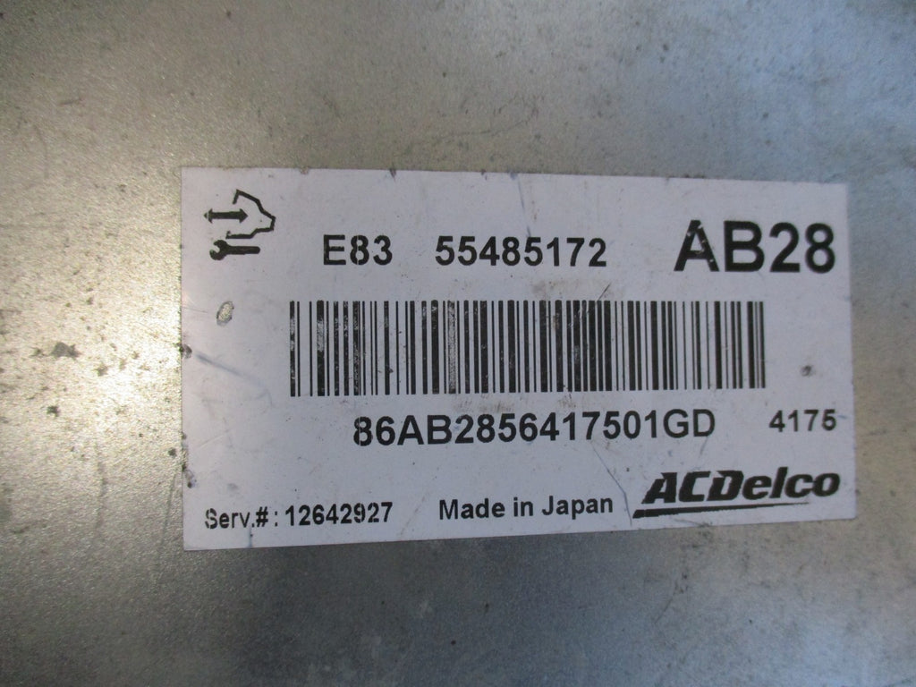VAUXHALL CORSA D 1.0 ENGINE CONTROL UNIT ECU MODULE 55485172