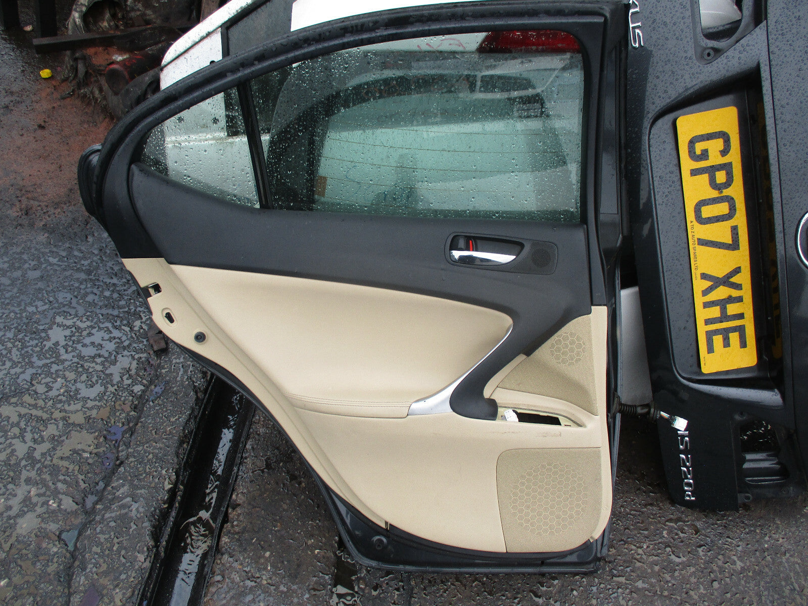 LEXUS IS XE20(MK2) NSR PASSENGER SIDE REAR DOOR COMPLETE GREY