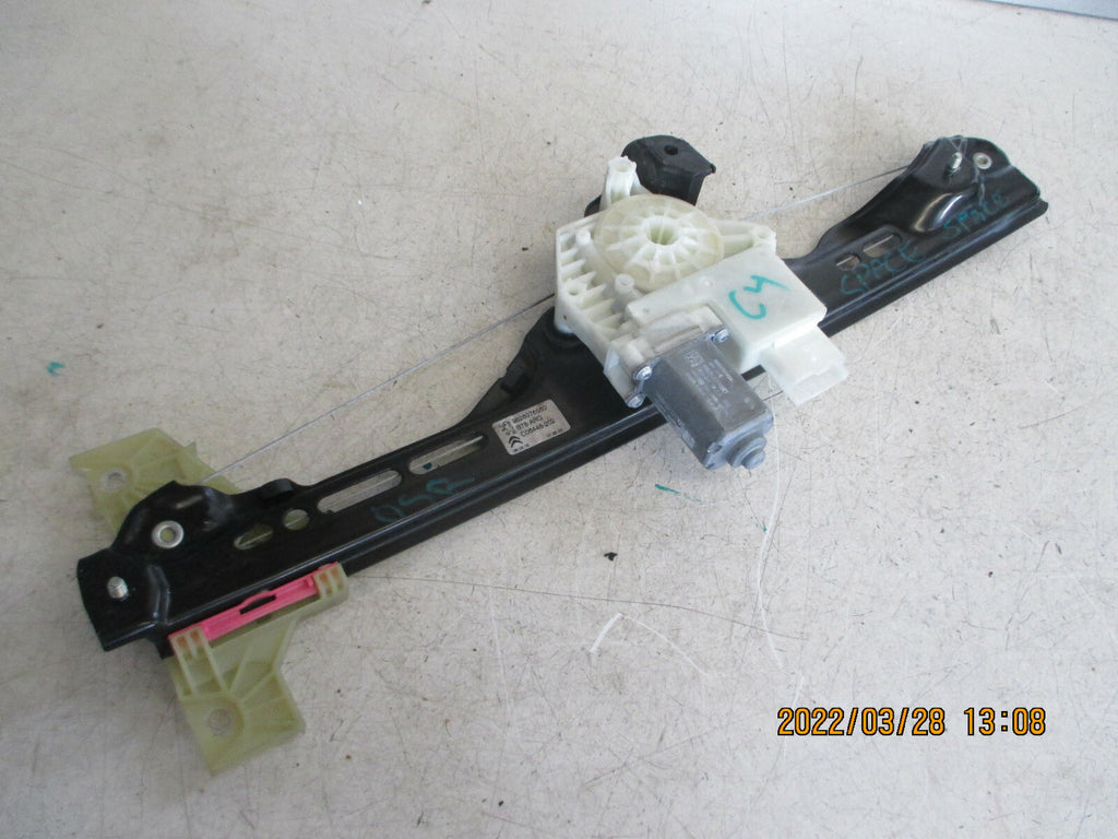 CITROEN C4 2019 SPACE TOURER OSR DRIVER REAR DOOR WINDOW MOTOR REGULATOR