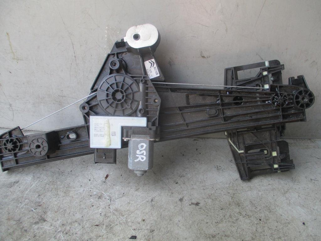 2019 CITROEN C4 CACTUS OSR REAR DRIVING SIDE WINDOW REGULATOR 9832714280