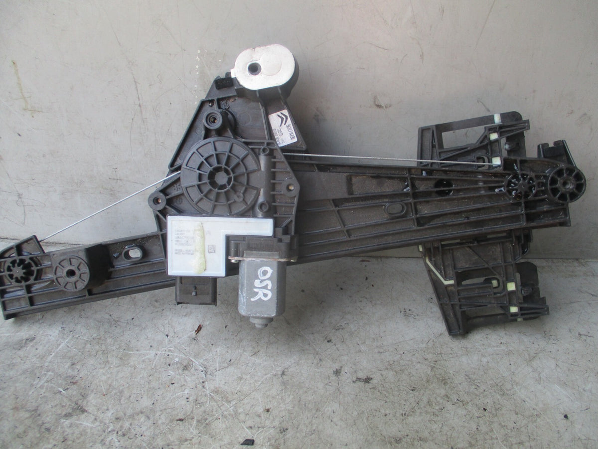 2019 CITROEN C4 CACTUS OSR REAR DRIVING SIDE WINDOW REGULATOR 9832714280