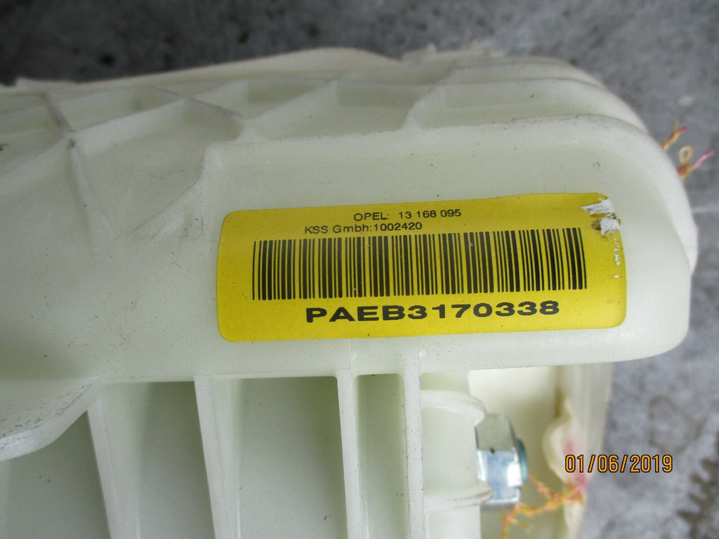 VAUXHALL ASTRA H VAN MK5 NSF PASSENGER SIDE FRONT AIRBAG 13168095