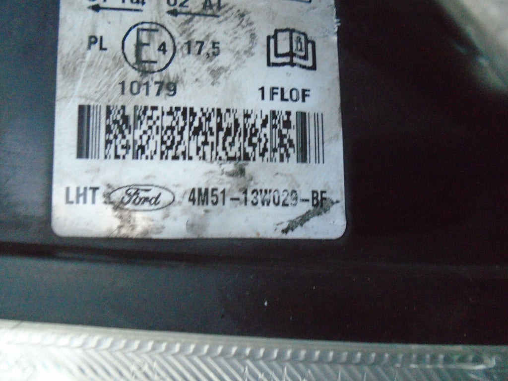 FORD FOCUS 2009 MK2 OSF FRONT DRIVER SIDE HEADLIGHT HEADLAMP