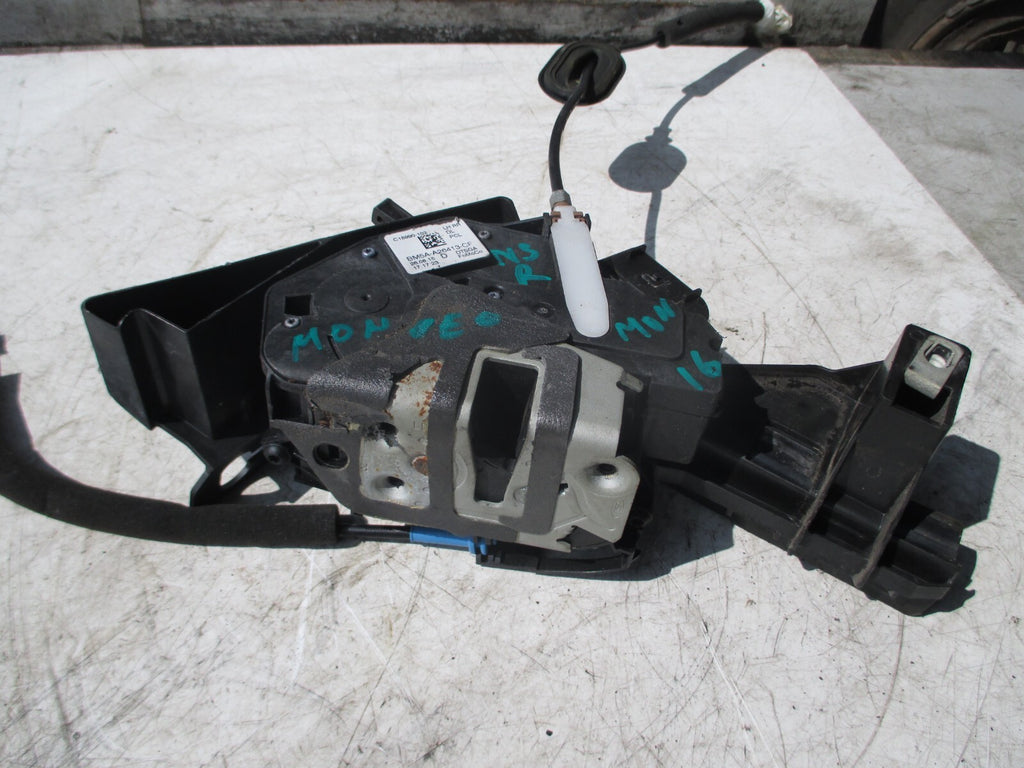 FORD MONDEO MK5 2016 NSR PASSENGER REAR DOOR LOCK MECH MECHANISM BM5A-A26413-CF