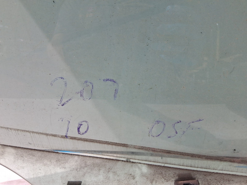 2010 PEUGEOT 207 HATCHBACK OSF DRIVER SIDE FRONT RIGHT WINDOW GLASS