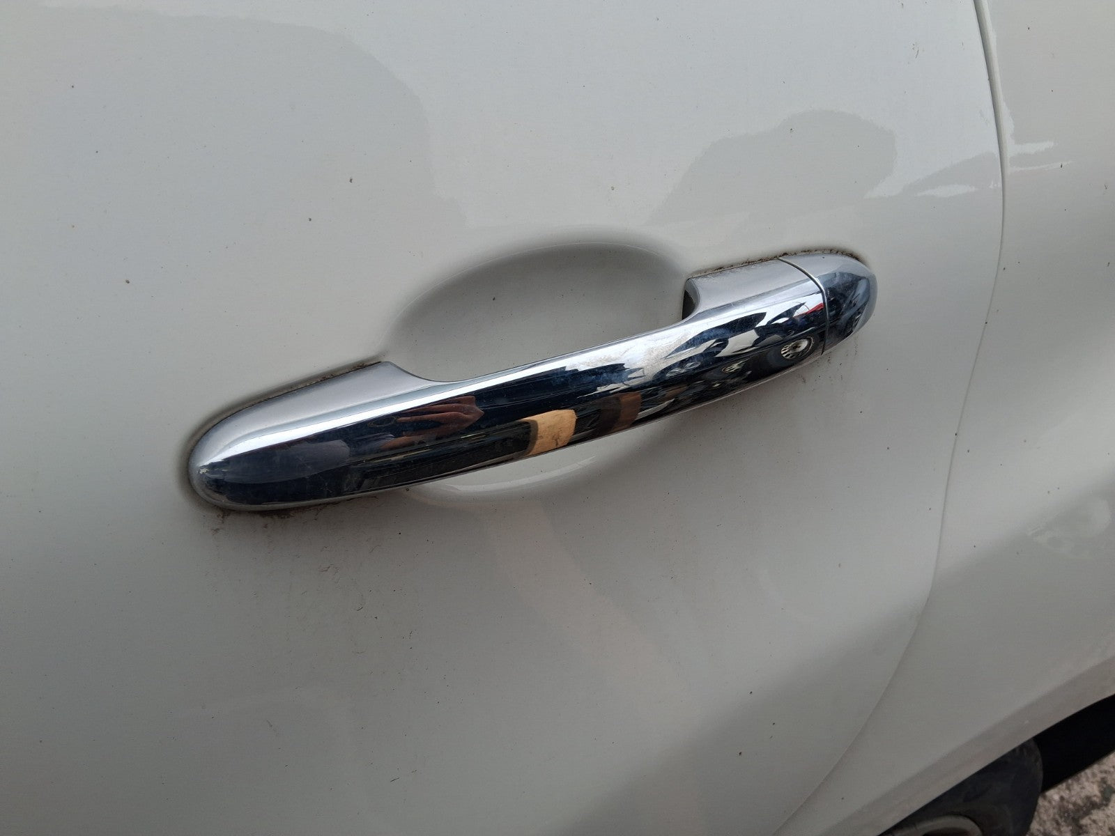 2019 FIAT 500L URBAN NSR PASSENGER SIDE REAR EXTERIOR DOOR HANDLE CHROME