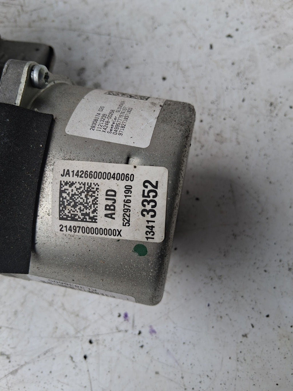 2013 VAUXHALL INSIGNIA STEERING COLUMN 13413352