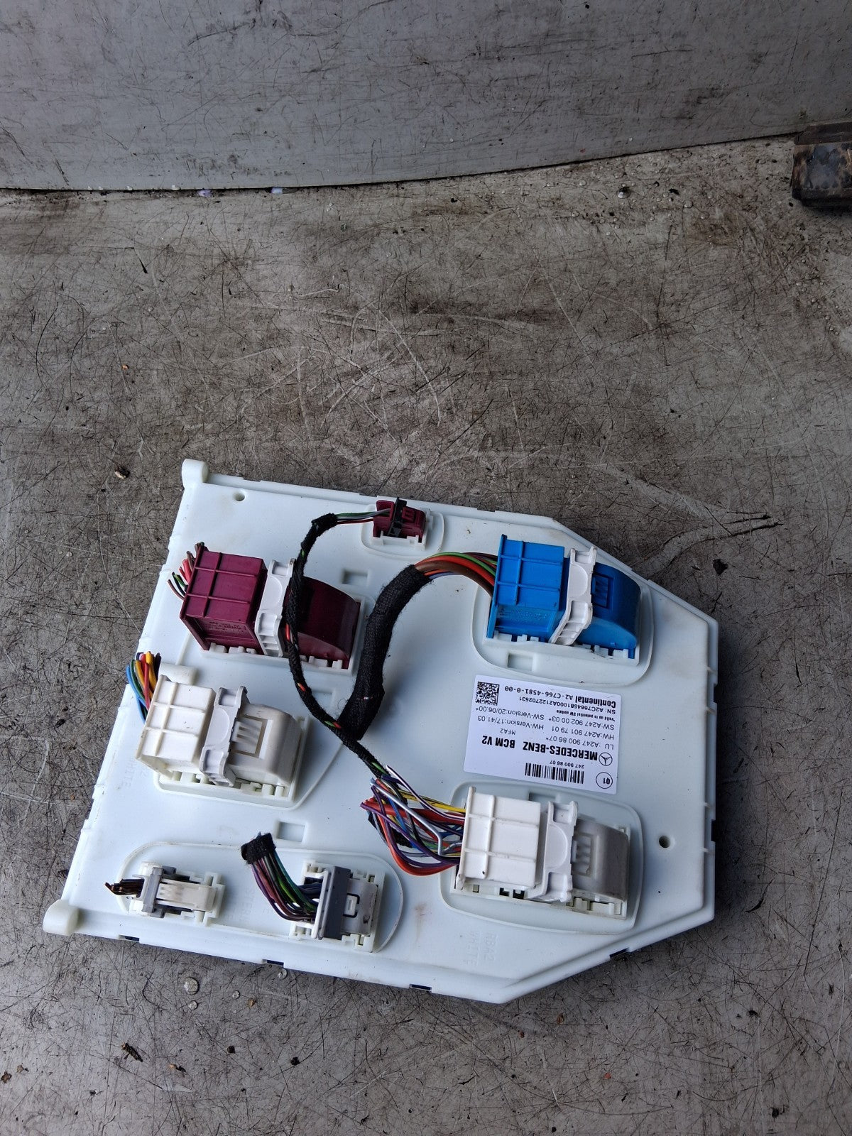 2021 MERCEDES A CLASS BODY COMFORT CONTROL MODULE A2C7664581000