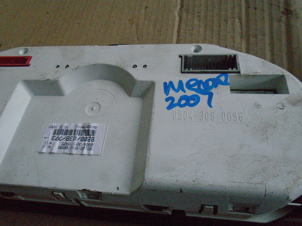 RENAULT MEGANE SCENIC 2003 SPEEDOMETER INSTRUMENT CLUSTER 8200038773
