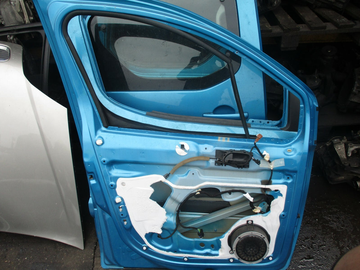 CITROEN BERLINGO MK2 NSF PASSENGER SIDE FRONT BARE DOOR BLUE