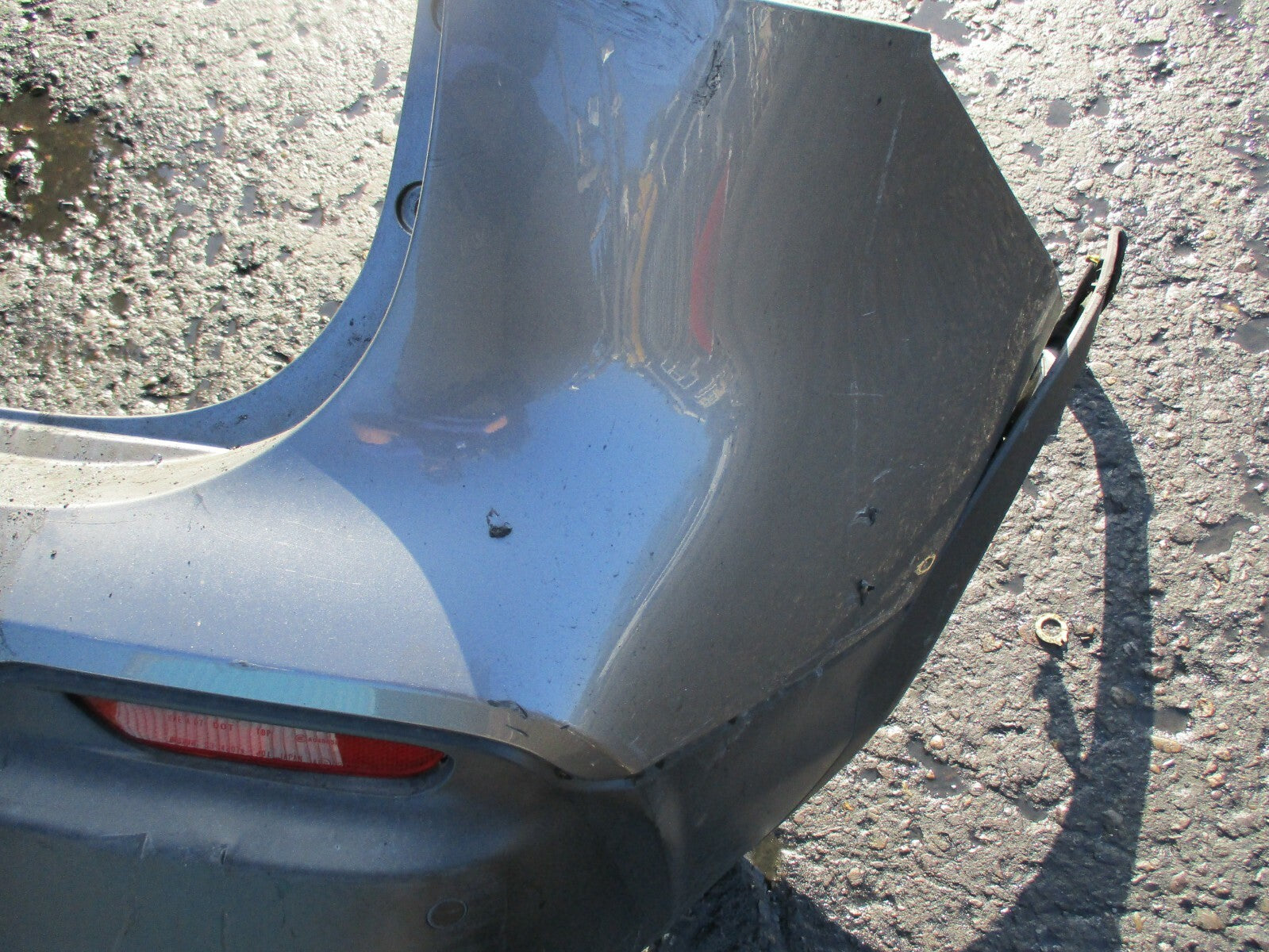NISSAN QASHQAI J11 MK2 REAR BUMPER GREY DAMAGED