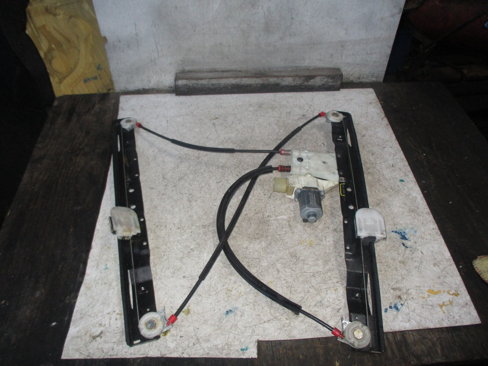 FORD S-MAX 2010 NSR PASSENGER SIDE REAR DOOR LOCK MECHANISM 6M21U23200