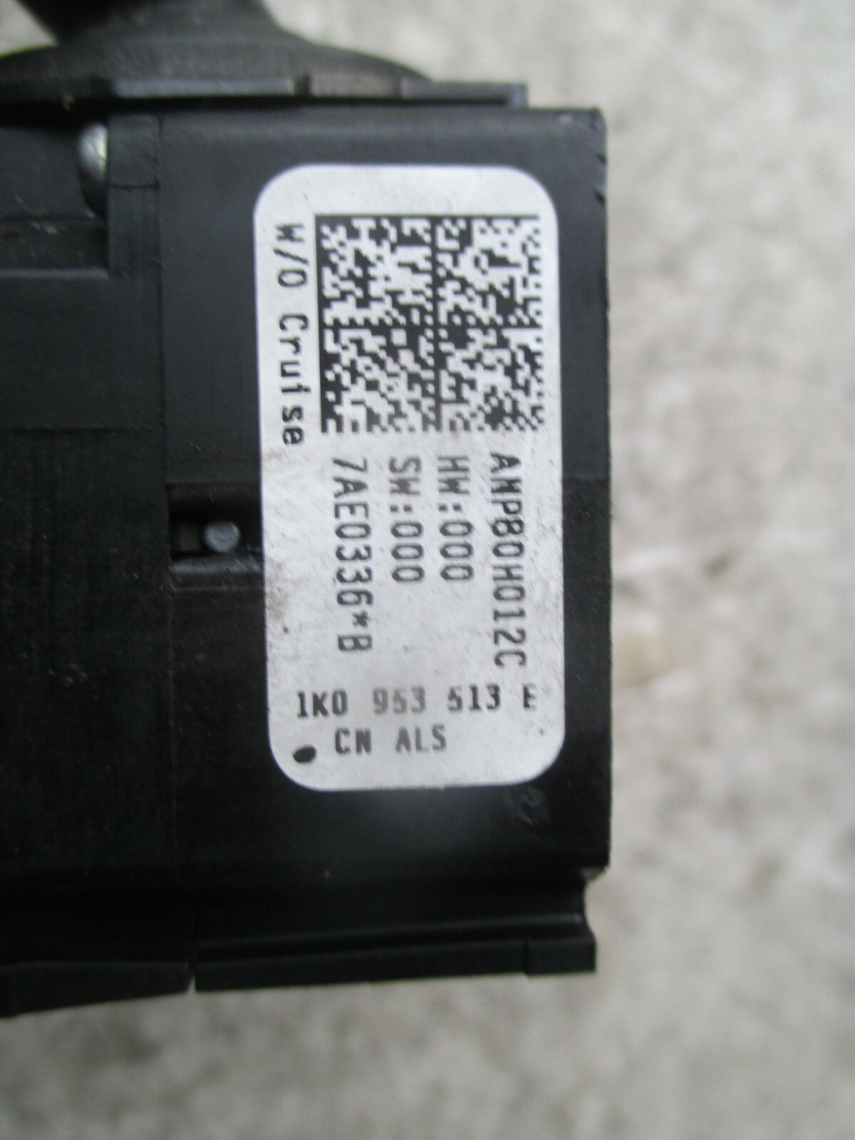 SEAT LEON 2007 MK2 HEADLIGHT AND INDICATOR SWITCH STALK 1K0953513