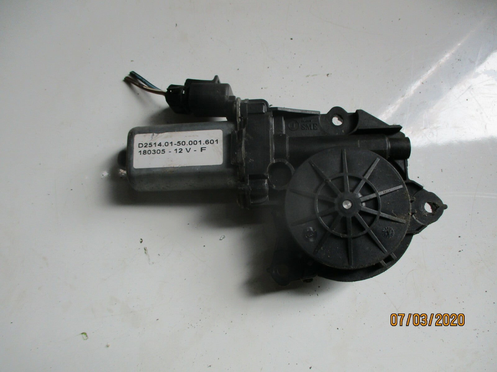 FIAT STILO 2003 OSF DRIVER SIDE FRONT WINDOW CONTROL MOTOR