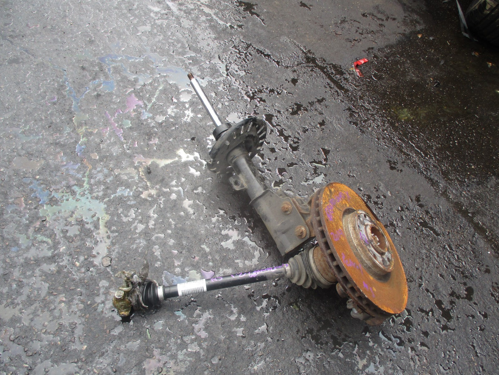 VAUXHALL GRANDLAND X 2019 1.2 PETROL NS PASSENGER FRONT HUB SHOCK 9819718680