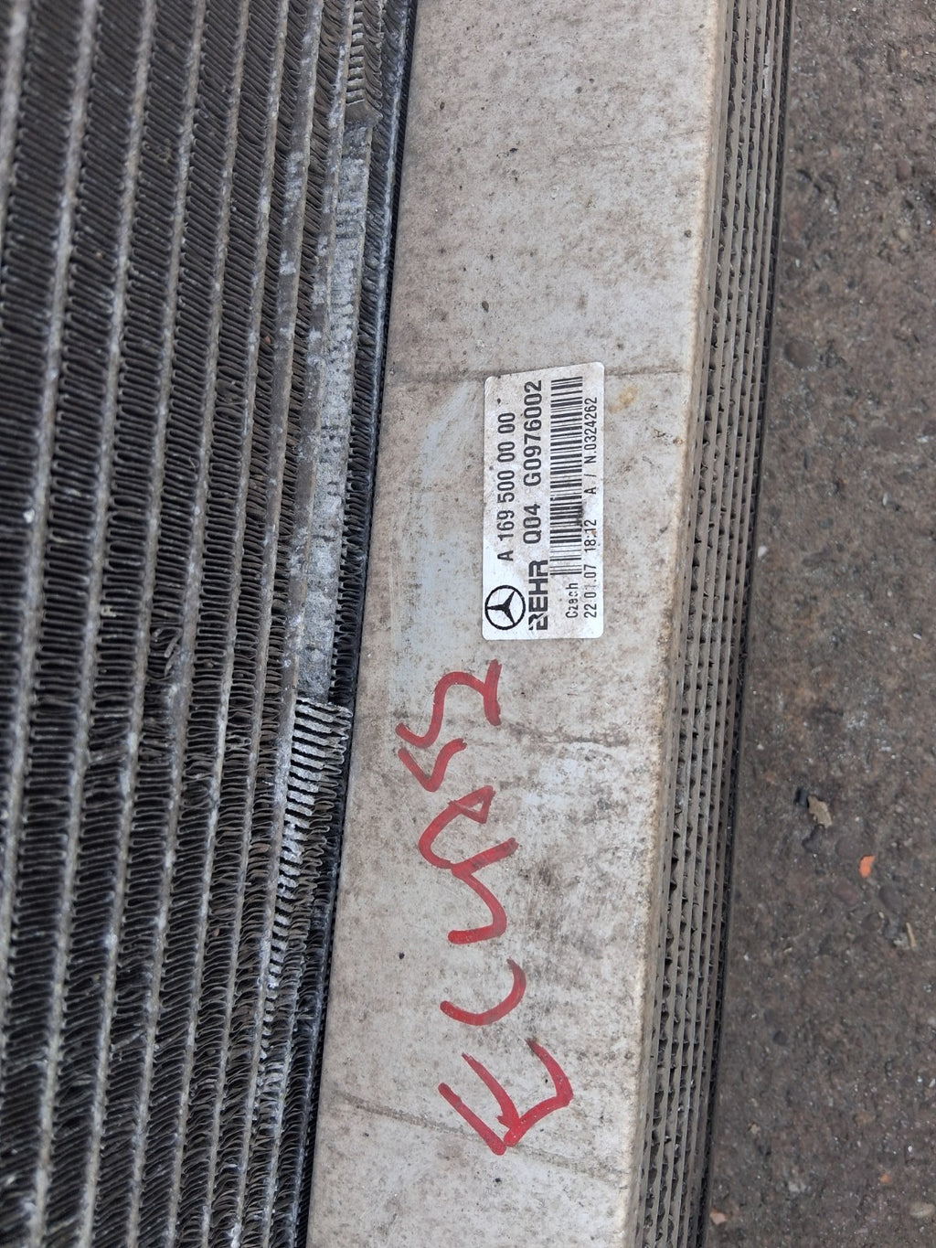 2005 MERCEDES E CLASS W211 E220 2.2 DIESEL AUTO RADIATOR RAD PACK A1695000354