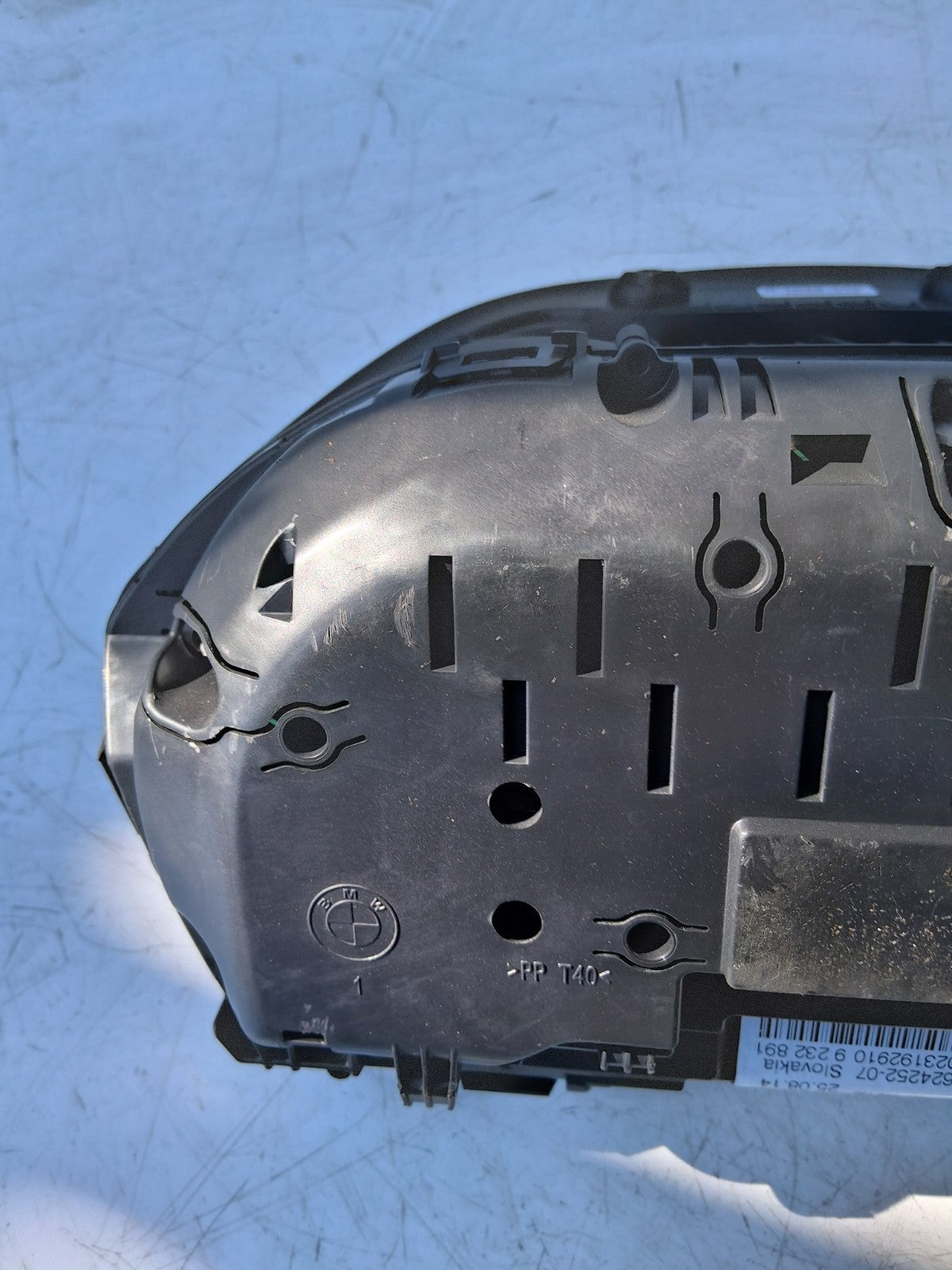 BMW 1 SERIES F20 2015 SPEEDO SPEEDOMETER INSTRUMENT CLUSTER 17649411