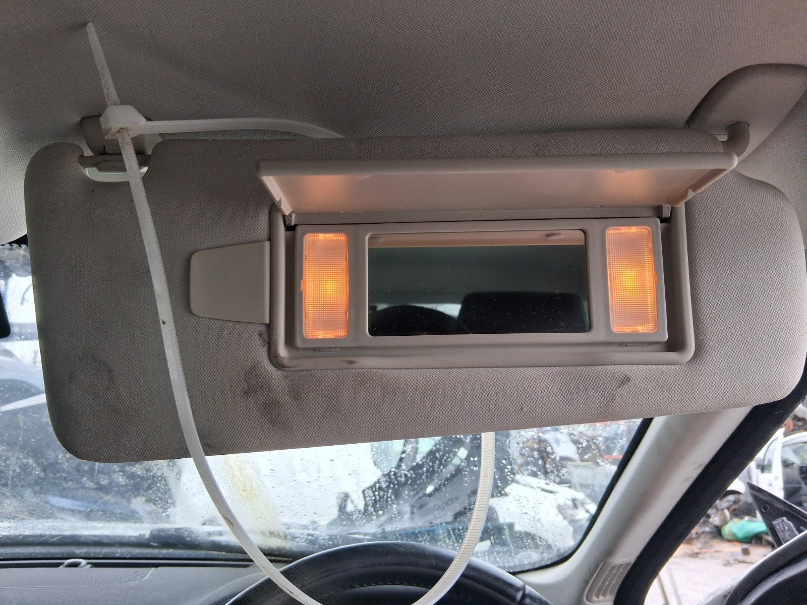 2015 RANGE ROVER EVOQUE L538 OSF DRIVER SIDE FRONT RIGHT SUN VISOR