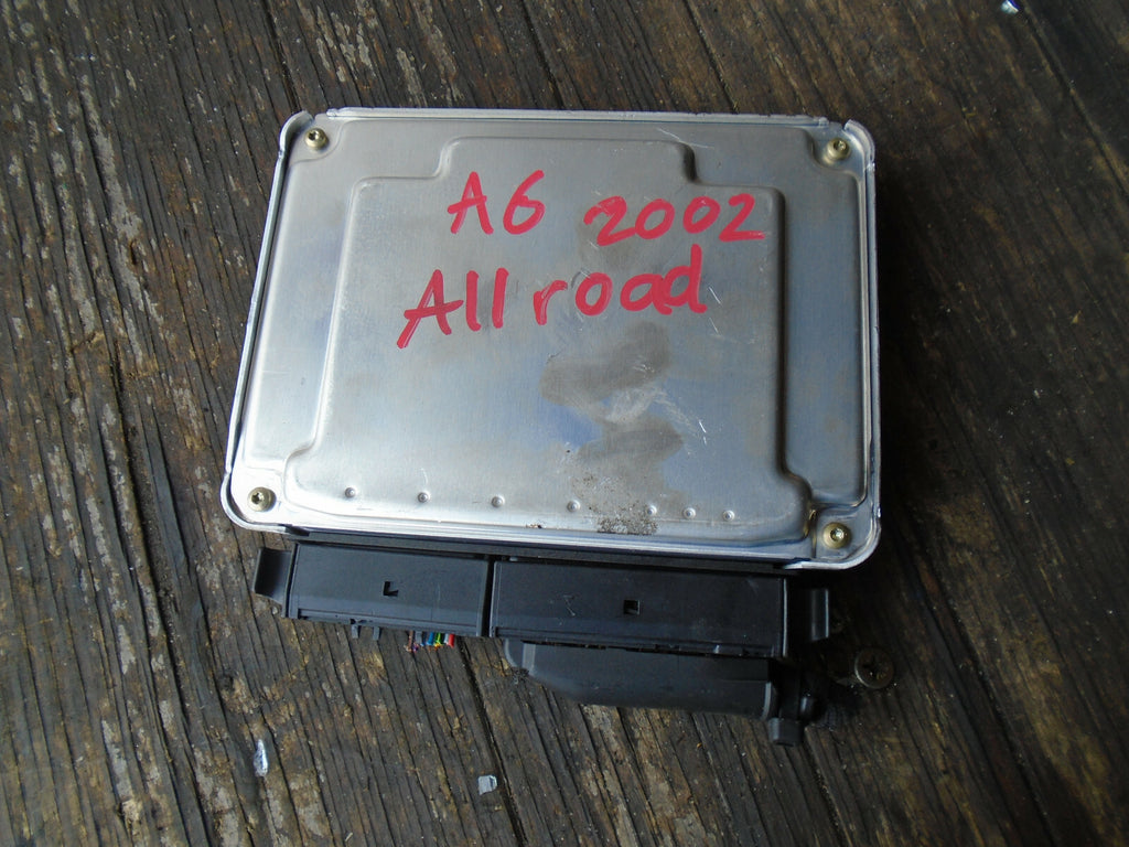 AUDI A6 ALLROAD 2002 2.5 DIESEL ECU ENGINE CONTROL MODULE UNIT 4Z7907401B