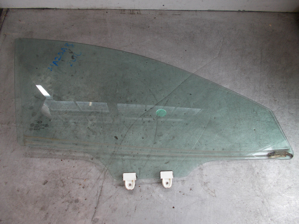 MAZDA 3 BM (MK3) 2016 OSF DRIVER SIDE FRONT DOOR WINDOW GLASS
