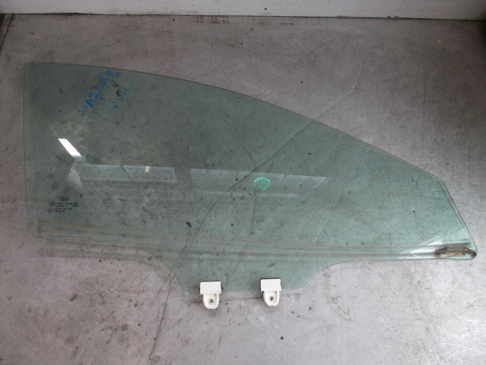 MAZDA 3 BM (MK3) 2016 OSF DRIVER SIDE FRONT DOOR WINDOW GLASS